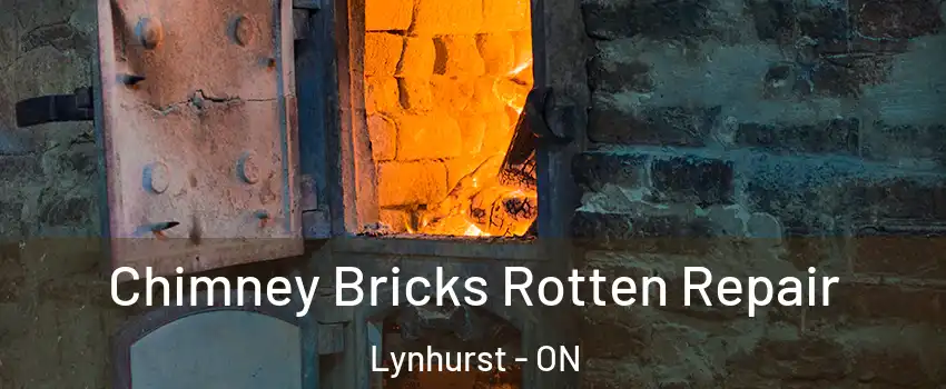  Chimney Bricks Rotten Repair Lynhurst - ON