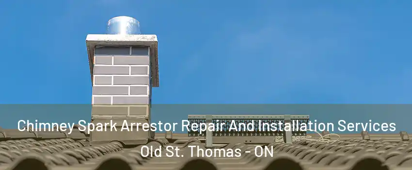  Chimney Spark Arrestor Repair And Installation Services Old St. Thomas - ON