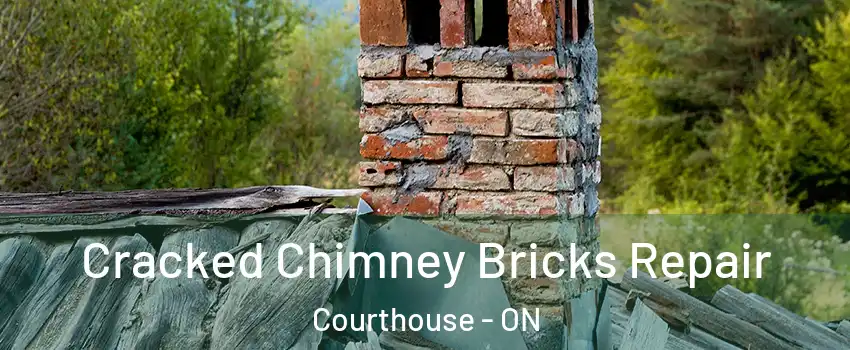  Cracked Chimney Bricks Repair Courthouse - ON