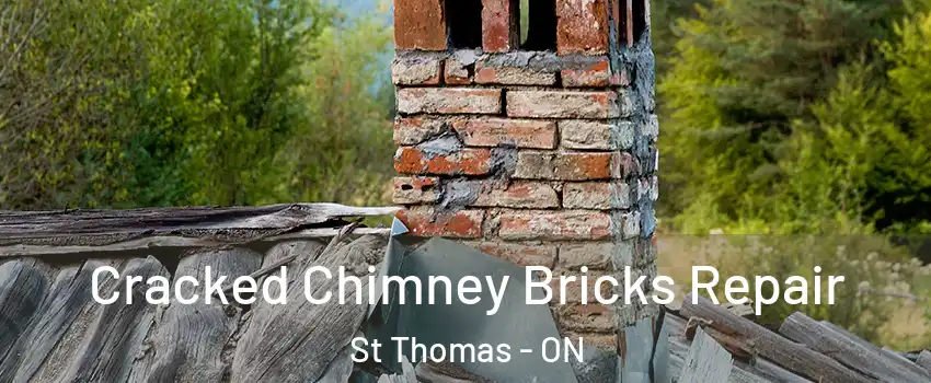  Cracked Chimney Bricks Repair St Thomas - ON