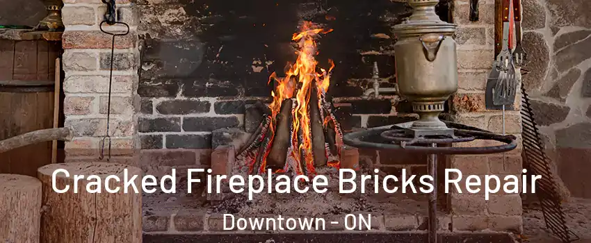  Cracked Fireplace Bricks Repair Downtown - ON