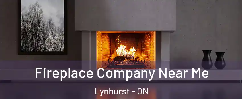  Fireplace Company Near Me Lynhurst - ON