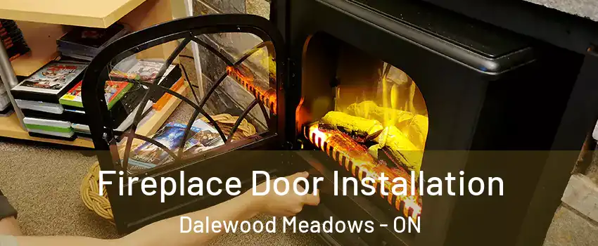  Fireplace Door Installation Dalewood Meadows - ON