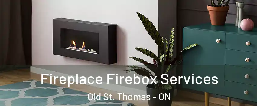  Fireplace Firebox Services Old St. Thomas - ON