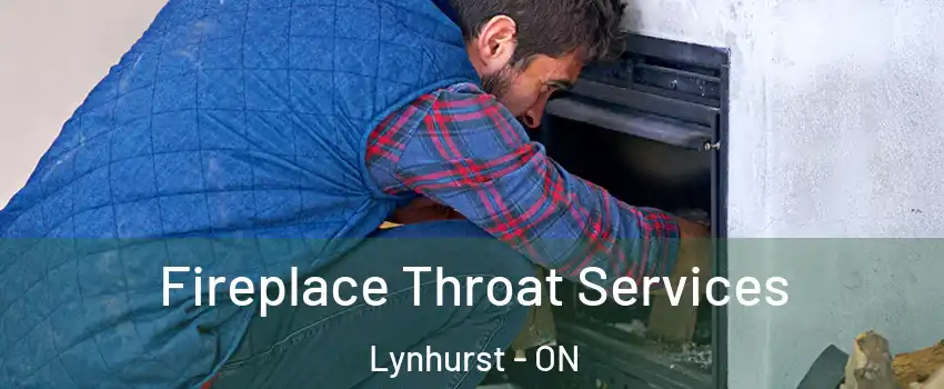  Fireplace Throat Services Lynhurst - ON