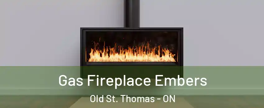  Gas Fireplace Embers Old St. Thomas - ON