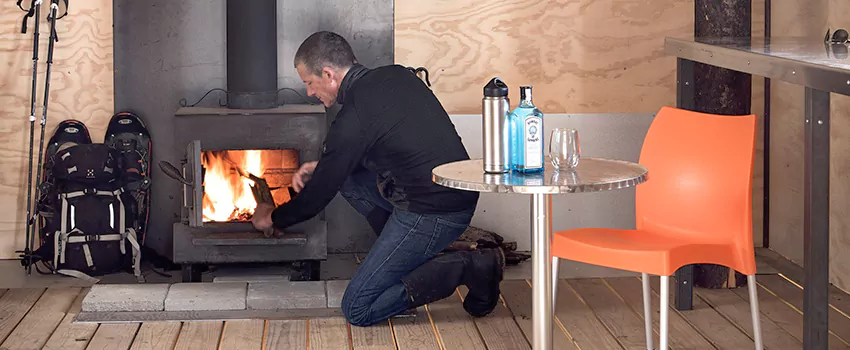 Open Hearth Wood Fireplace Installation in St Thomas, ON