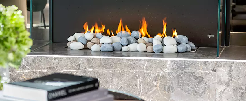 Double-Height Fireplace Design Refurbishment in St Thomas, Ontario