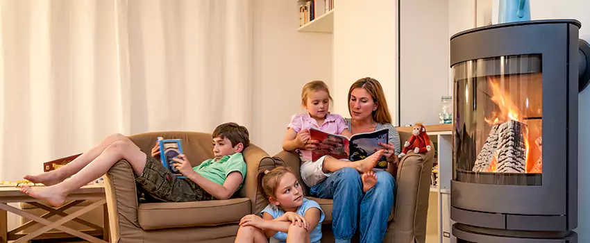 Outdoor Morso Fireplace Broken Screen Replacement in St Thomas, Ontario