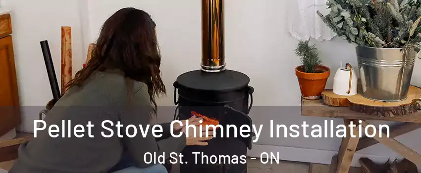  Pellet Stove Chimney Installation Old St. Thomas - ON