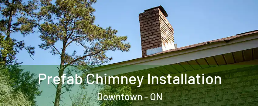  Prefab Chimney Installation Downtown - ON
